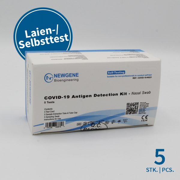 Titelbild Newgene COVID-19 Antigen Test Kit nasal